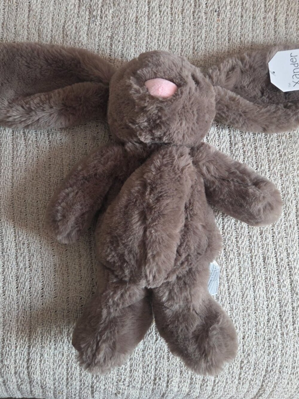 Lavender Life Co Xander Rabbit Microwavable pouch soothing Plush 12" Stuffed Toy
